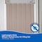 Kenney Mfg Lightweight PEVA Shower Curtain Liner and C-Ring Set, 70in W x 72in H, Taupe KN61754 - alternate 3
